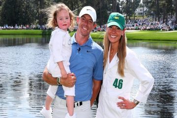 Rory McIlroy and His Wife